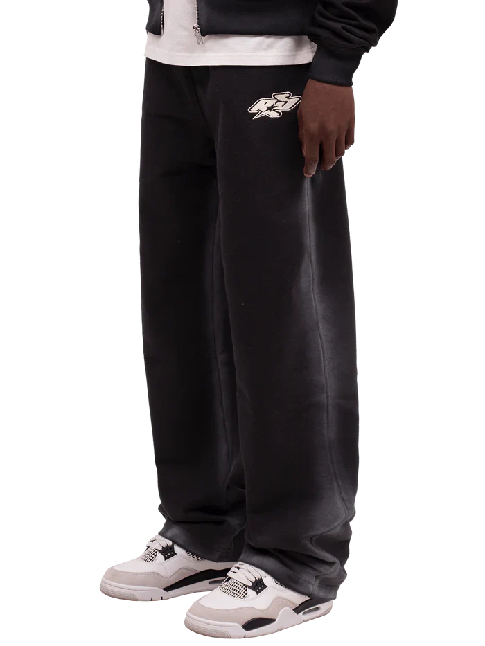 REPUTATION Y2K SWEATPANTS BLACK