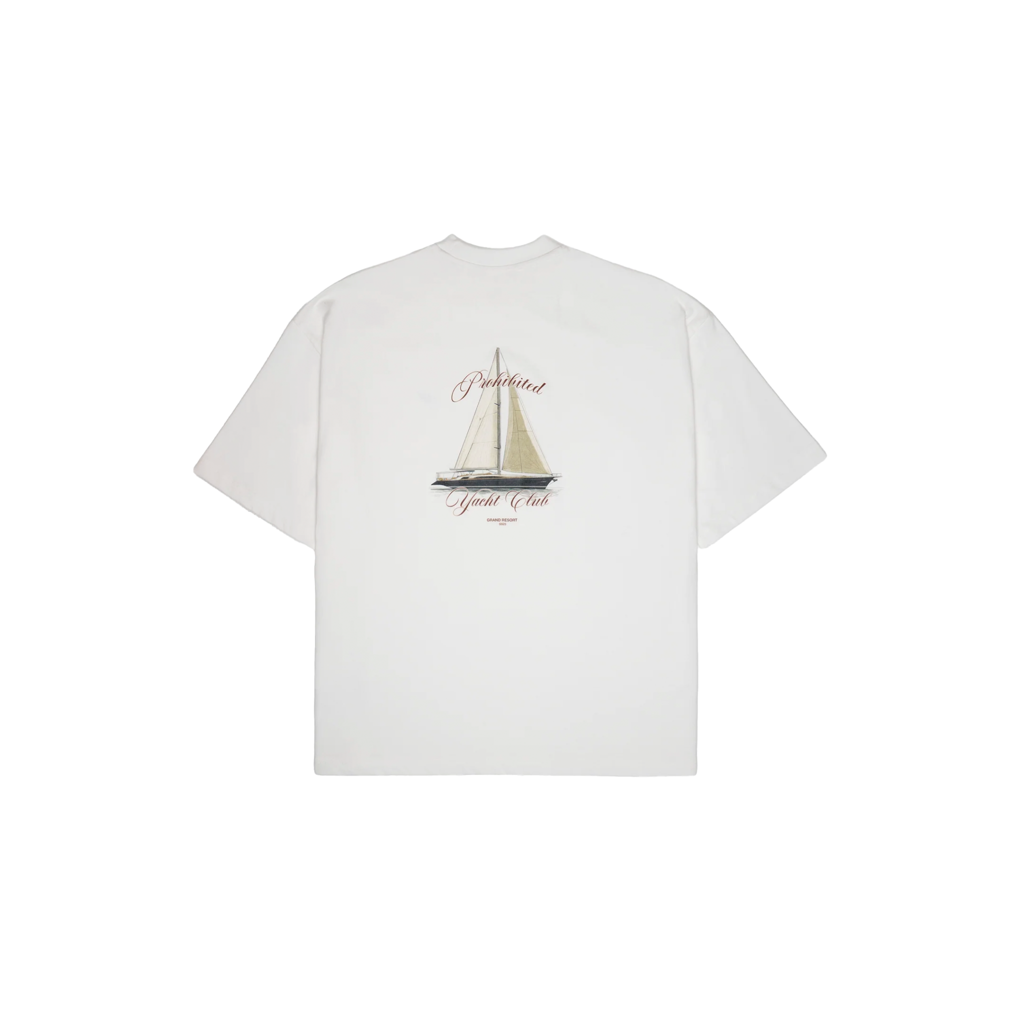 PROHIBITED YACHT TEE OFF WHITE