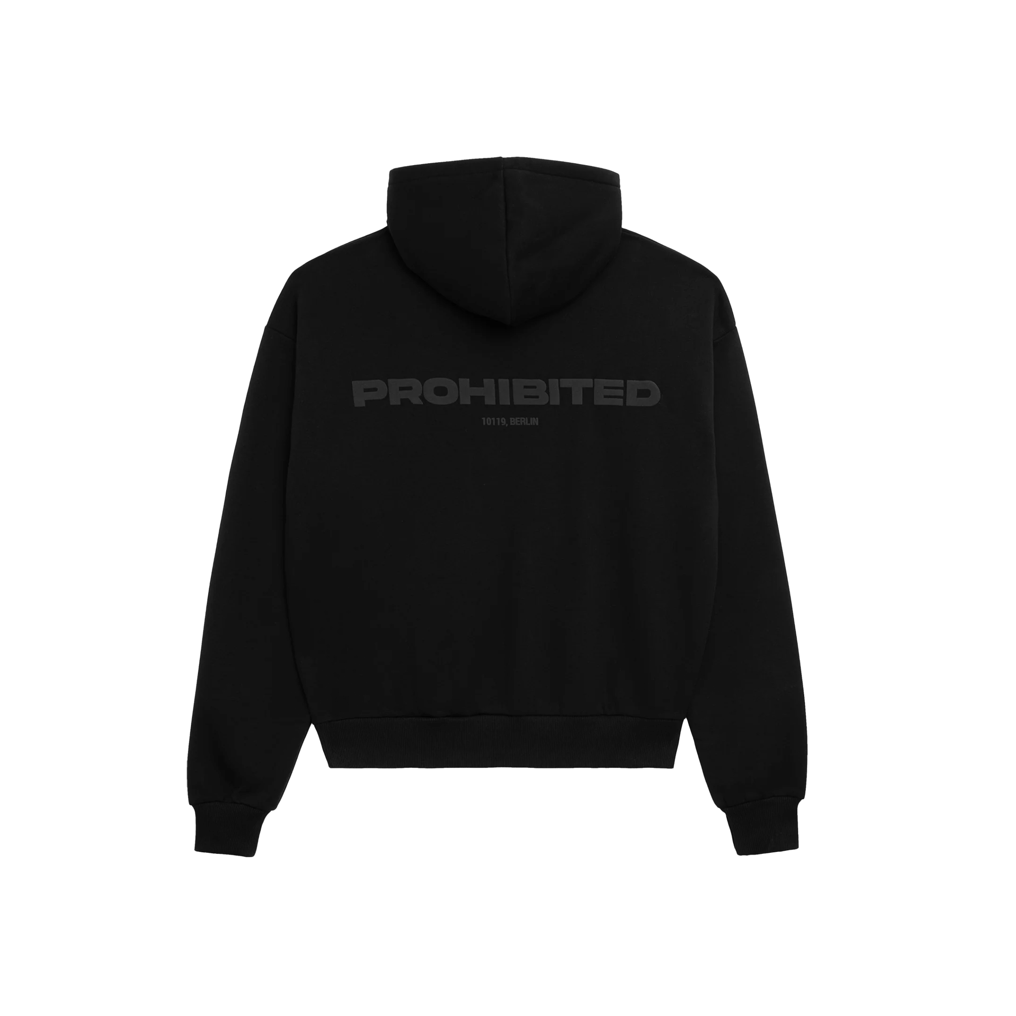 PROHIBITED 10119 HOODIE BLACK