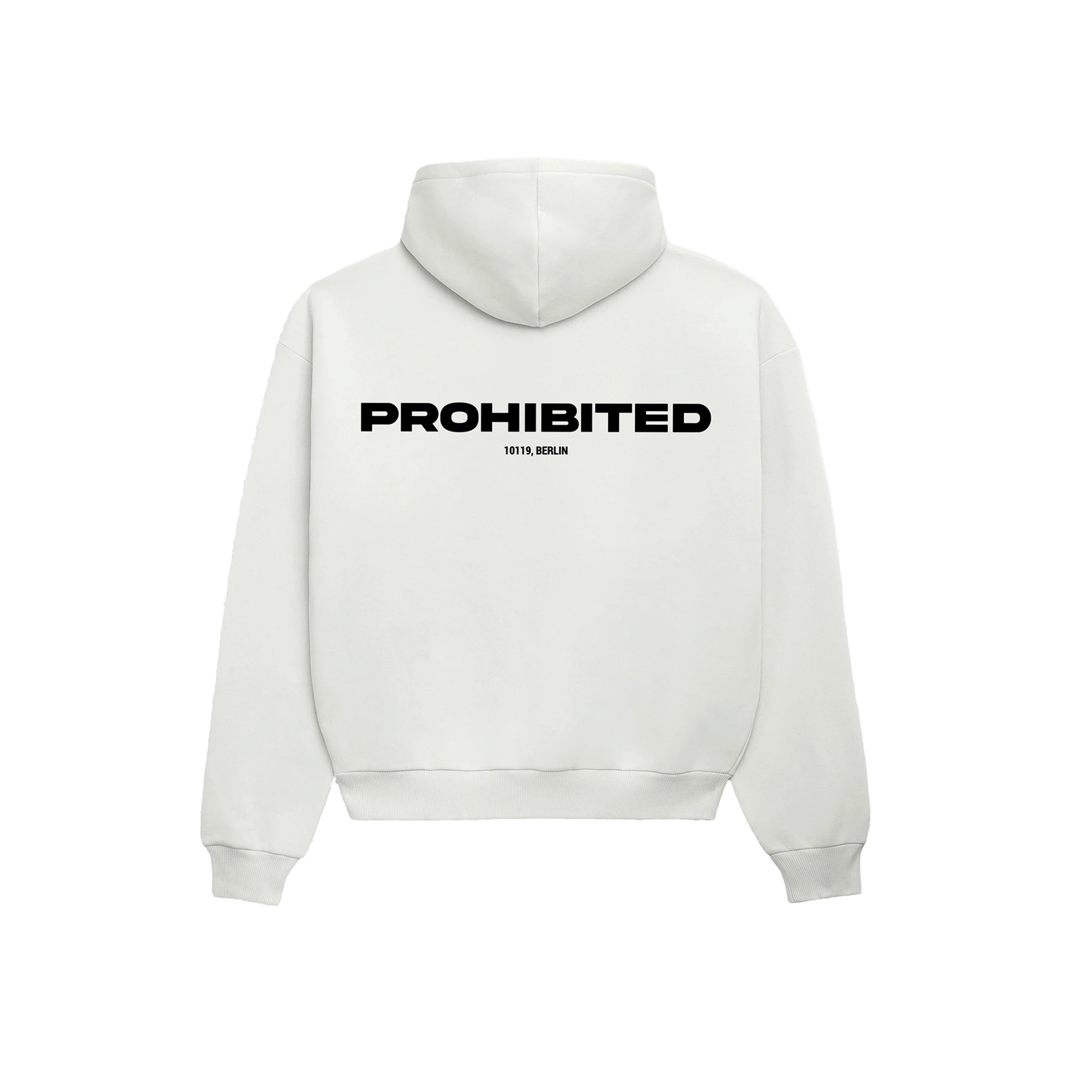 PROHIBITED 10119 HOODIE CREAM
