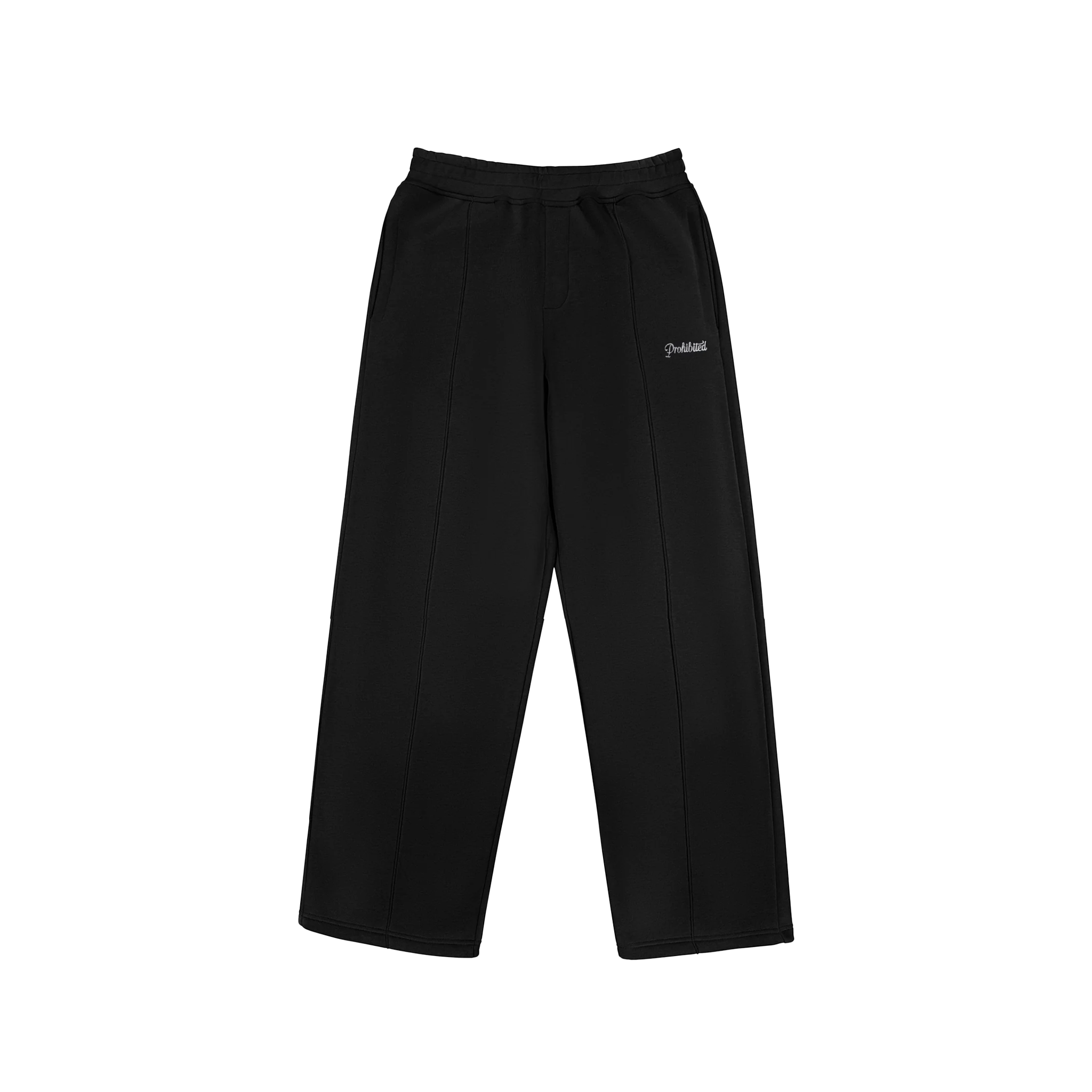 PROHIBITED LOOSE SWEATPANTS BLACK