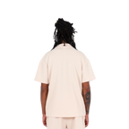 SIXTH JUNE CREPE FABRIC SHIRT BEIGE