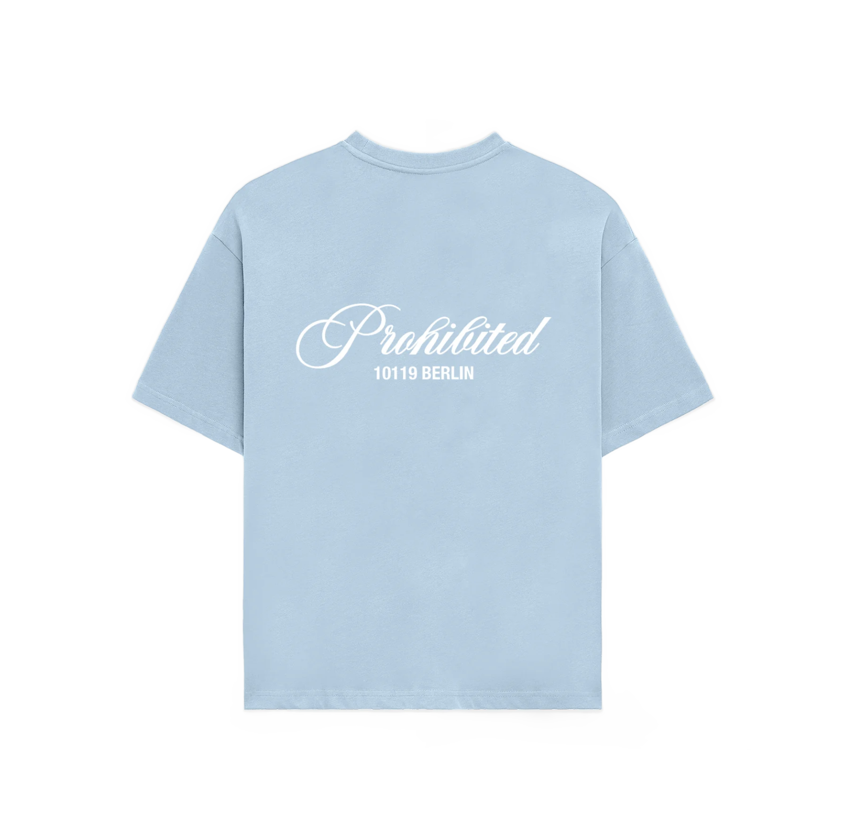 PROHIBITED HOMETOWN TEE SKY BLUE