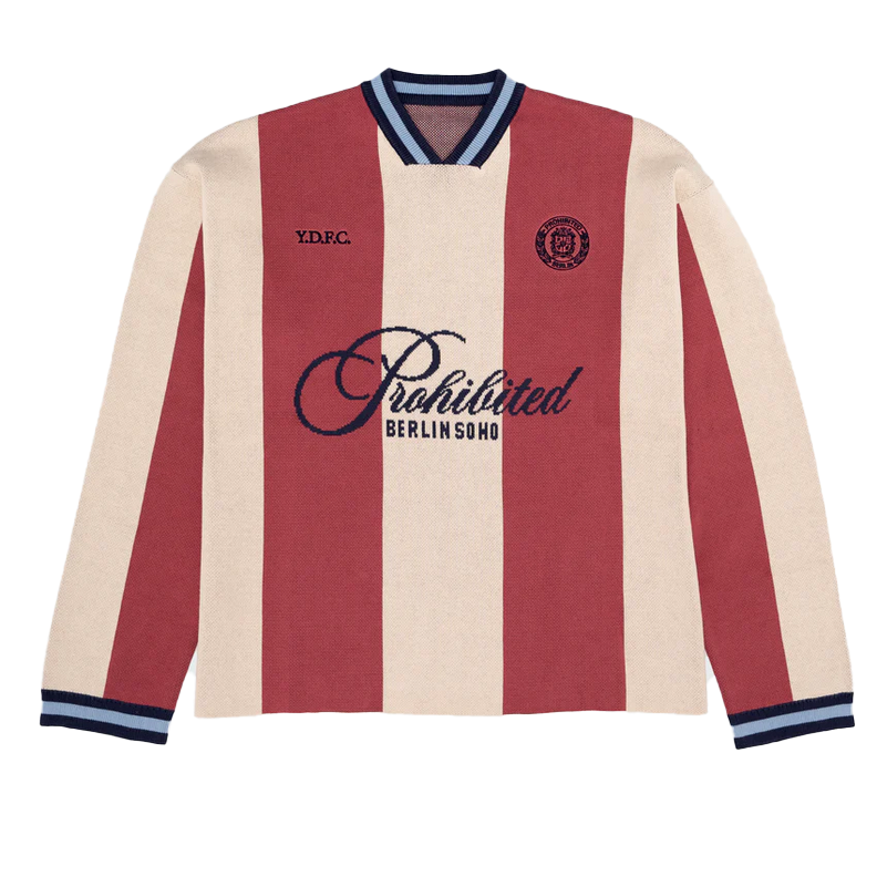 PROHIBITED PBFC KNITTED LONGSLEEVE RED