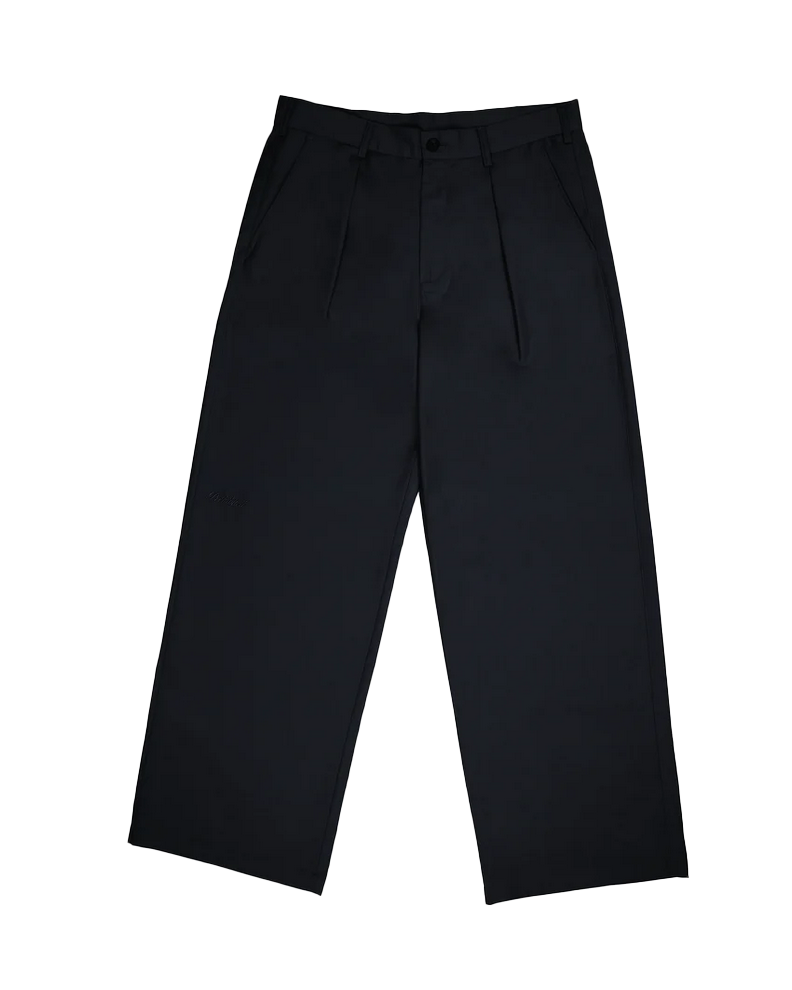 PROHIBITED SOHO PLEATED PANTS NAVY