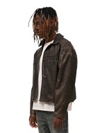 REPUTATION VINTAGE LEATHER JACKET