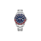 ROLEX GMT-MASTER II STEEL BLUE & RED "PEPSI" BEZEL AND BLACK DIAL