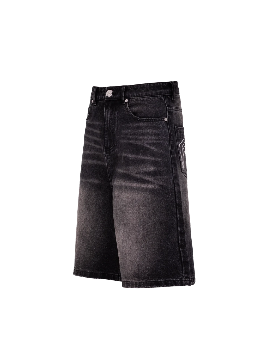 REPUTATION DENIM SHORT BLACK