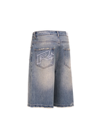 REPUTATION DENIM SHORT BLUE