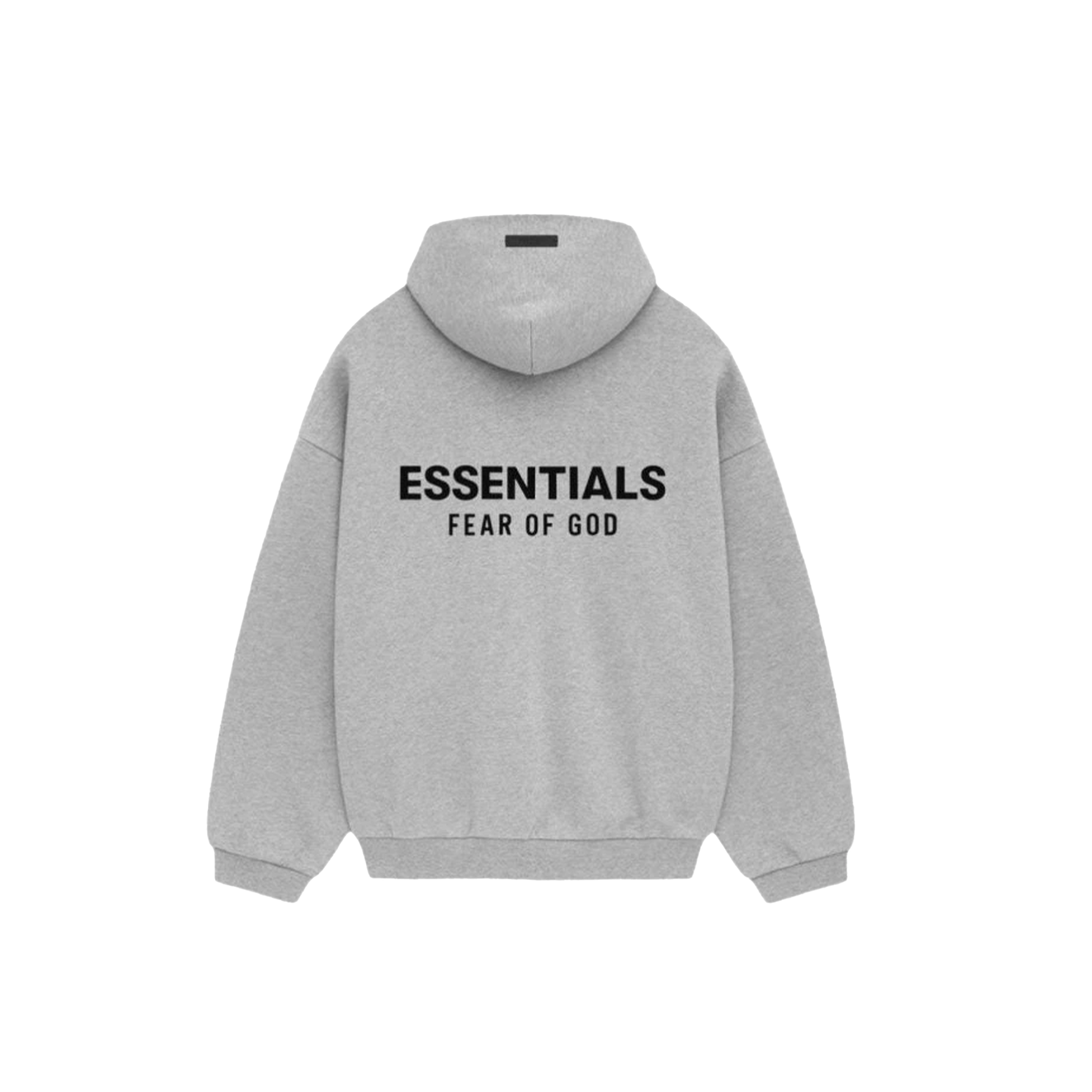 ESSENTIALS LIGHT HEATHER FLEECE HOODIE