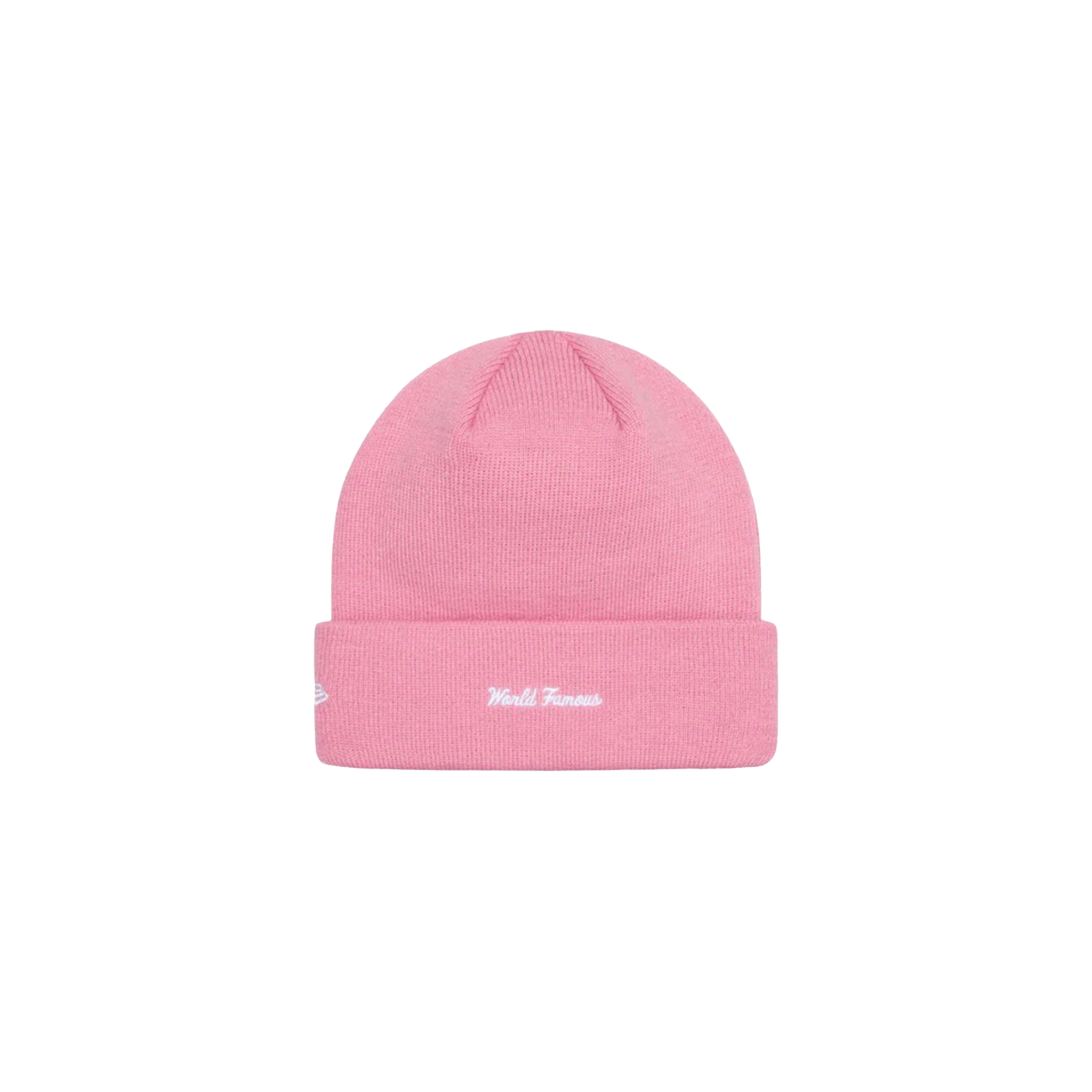 Supreme New Era Box Logo Beanie Dusty Pink (FW24)