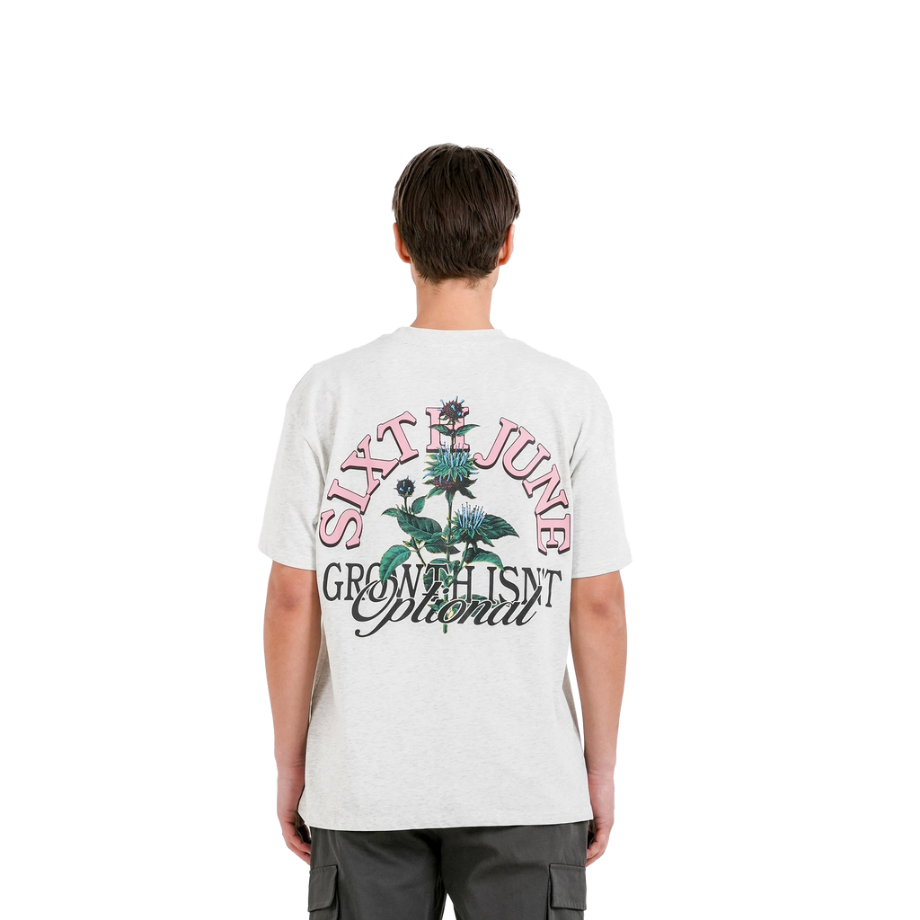 SIXTH JUNE GREY FLOWER TSHIRT