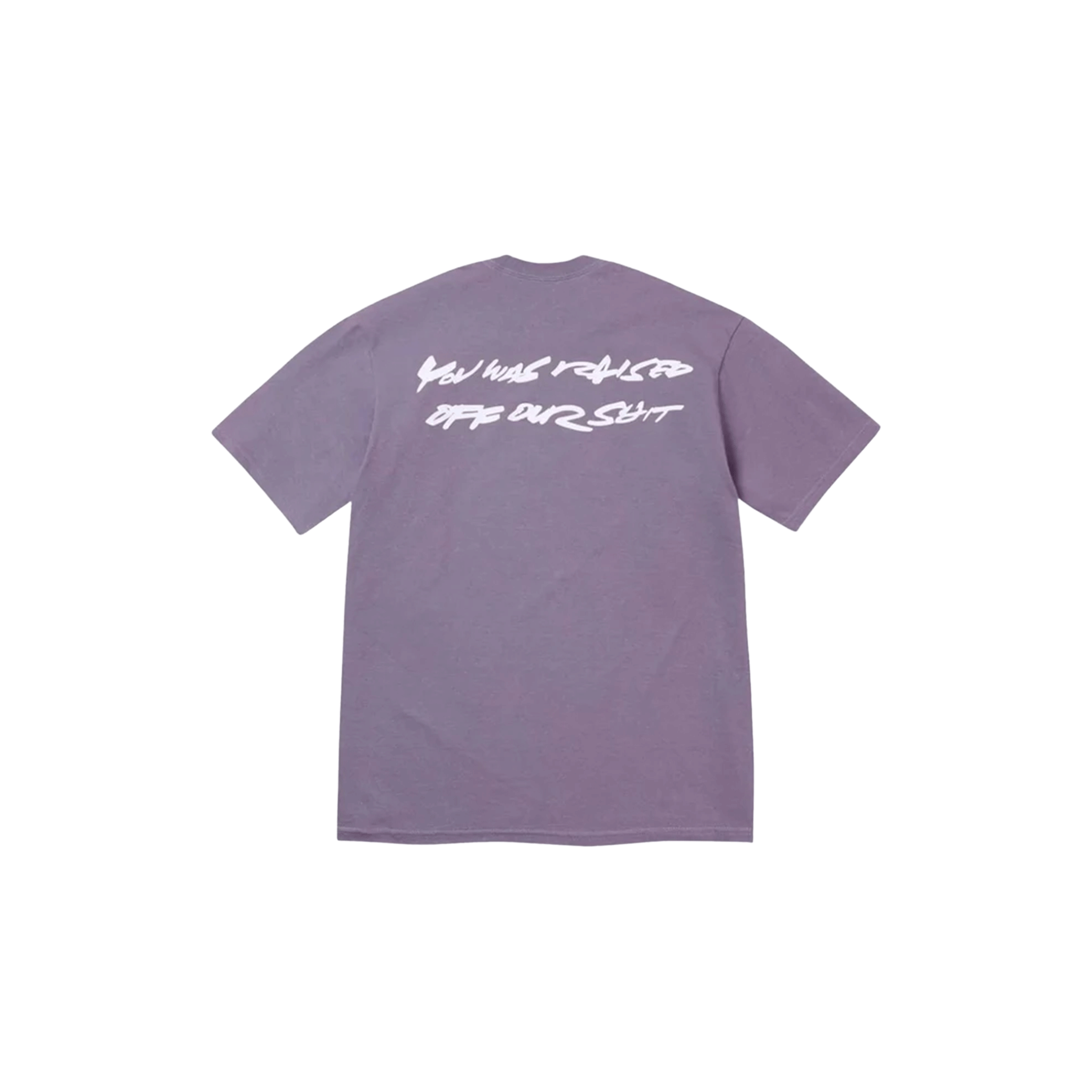 Supreme Futura Box Logo T-Shirt Dusty Purple