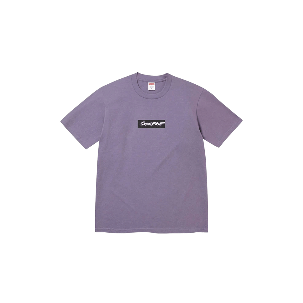 Supreme Futura Box Logo T-Shirt Dusty Purple