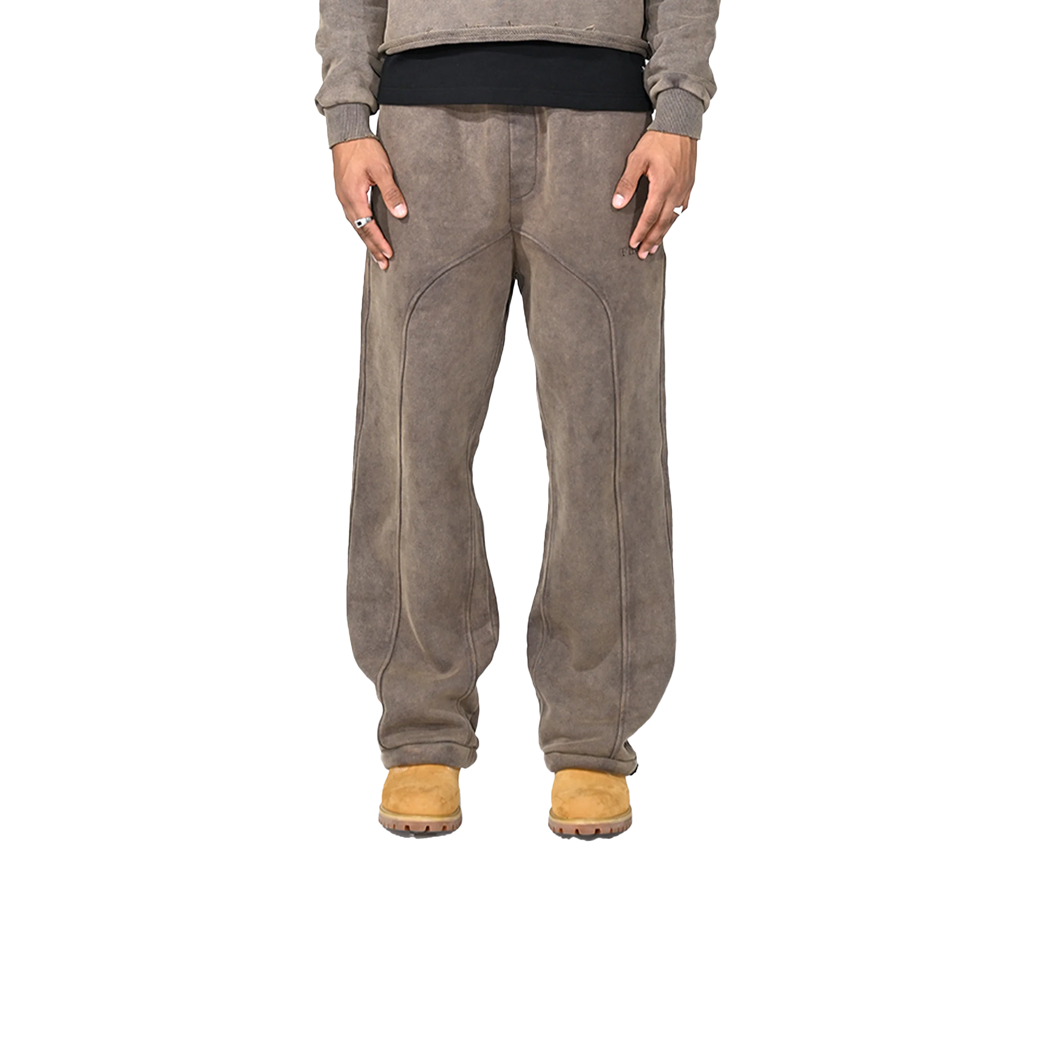 FINELLI BAGGY SWEATPANTS BROWN