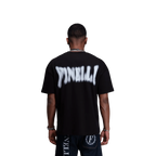 FINELLI DISTORTED BLACK LOGO TEE