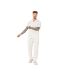 SIXTH JUNE CROCHETED BEIGE SHIRT