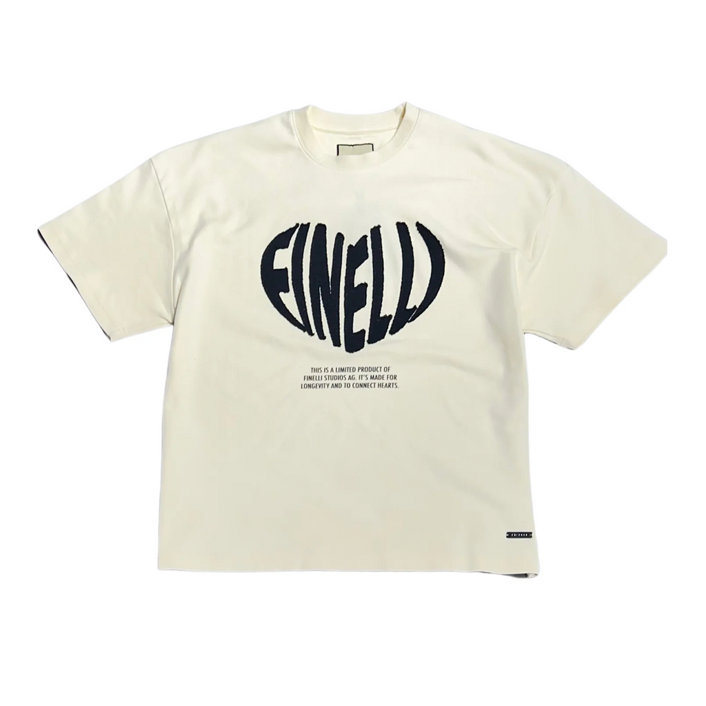 FINELLI HEART TEE CREAM
