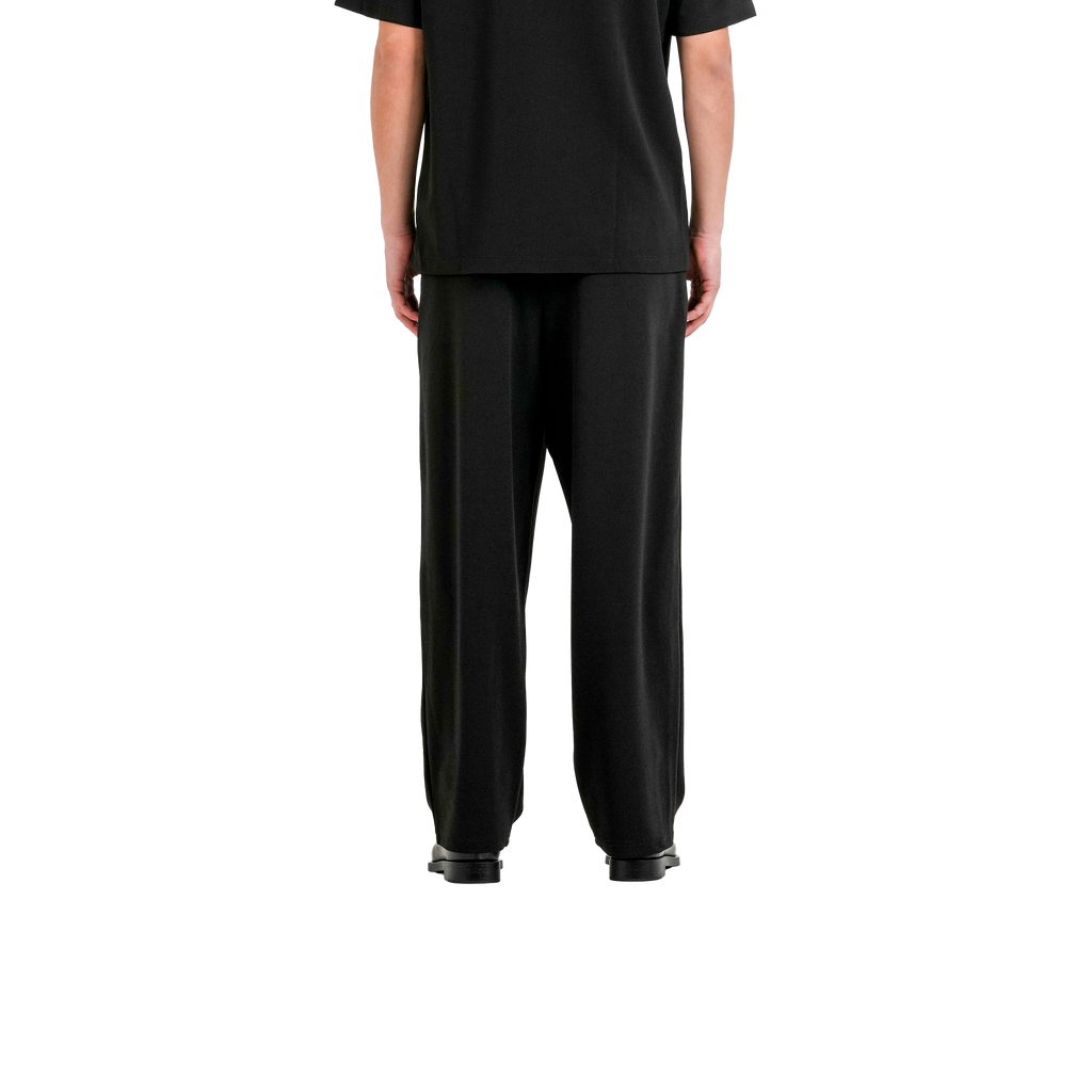 SIXTH JUNE CREPE FABRIC PANTS BLACK