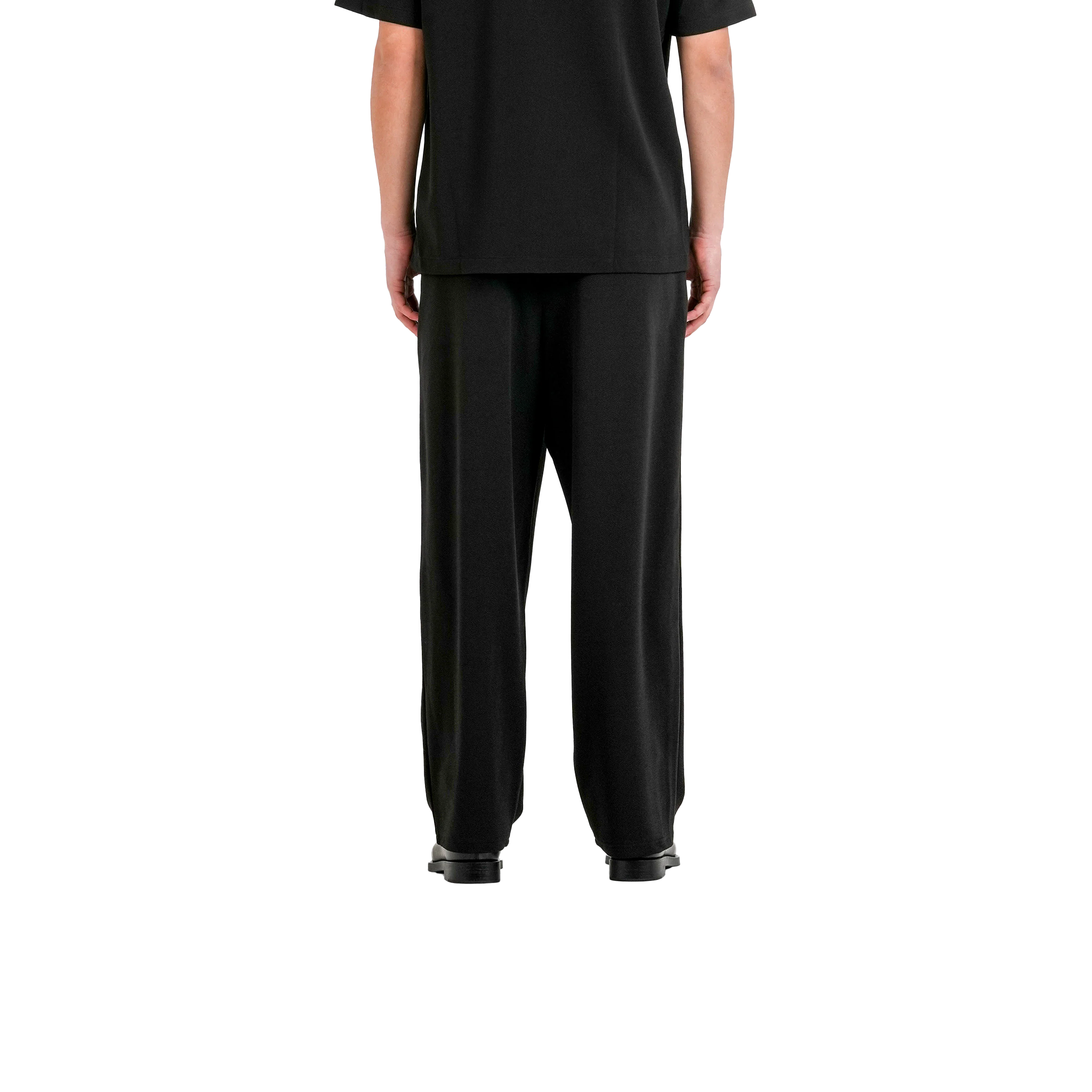 SIXTH JUNE CREPE FABRIC PANTS BLACK