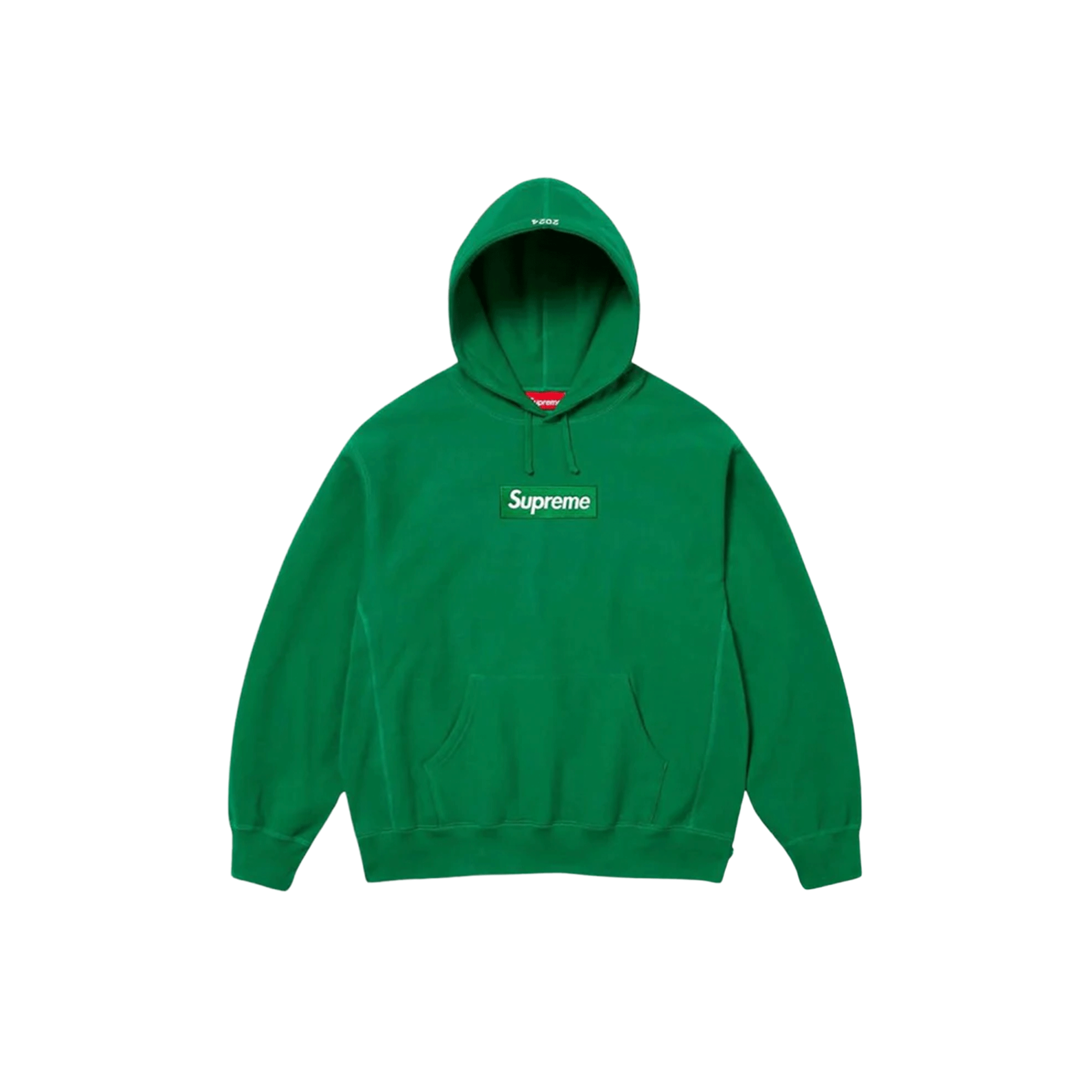 Supreme Box Logo Hooded Sweatshirt Green (FW24)