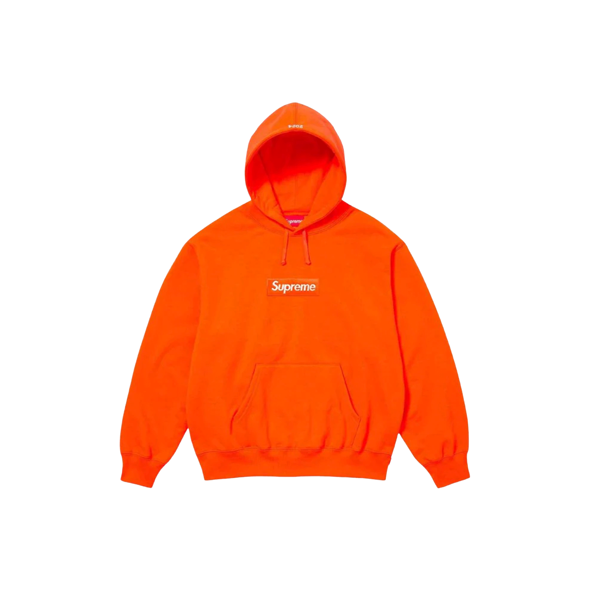 Supreme Box Logo Hooded Sweatshirt Dark Orange (FW24)