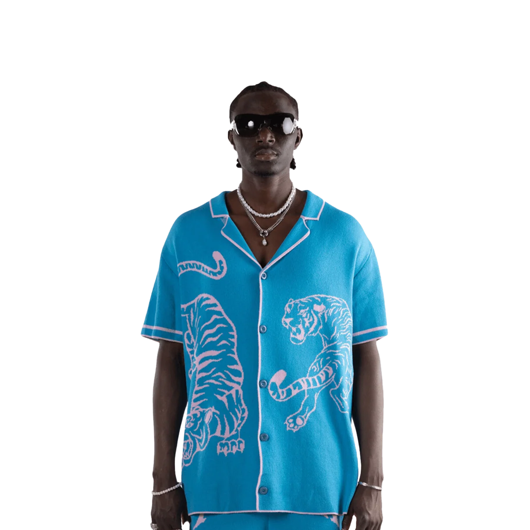 FINELLI TIGER KNIT BLUE