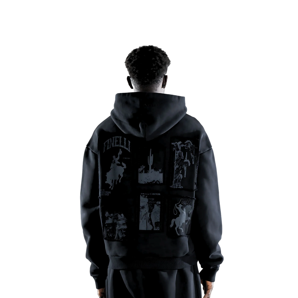 FINELLI WILD WEST ZIPPER BLACK