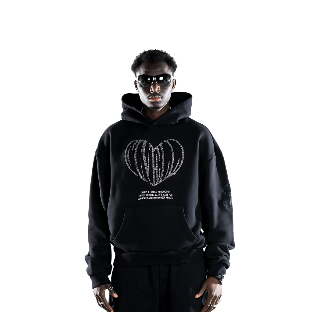 FINELLI DIAMOND HEART HOODIE