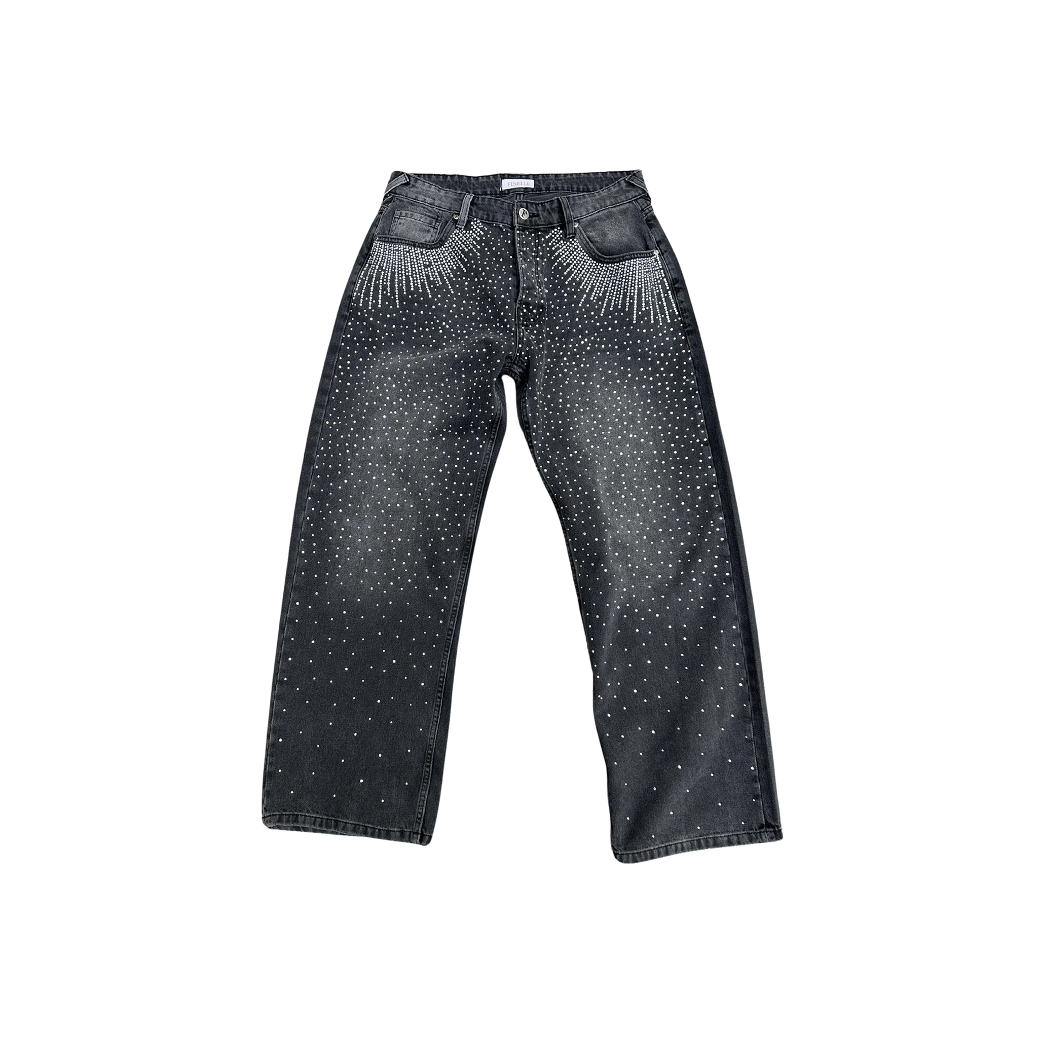FINELLI DIAMOND JEANS BLACK