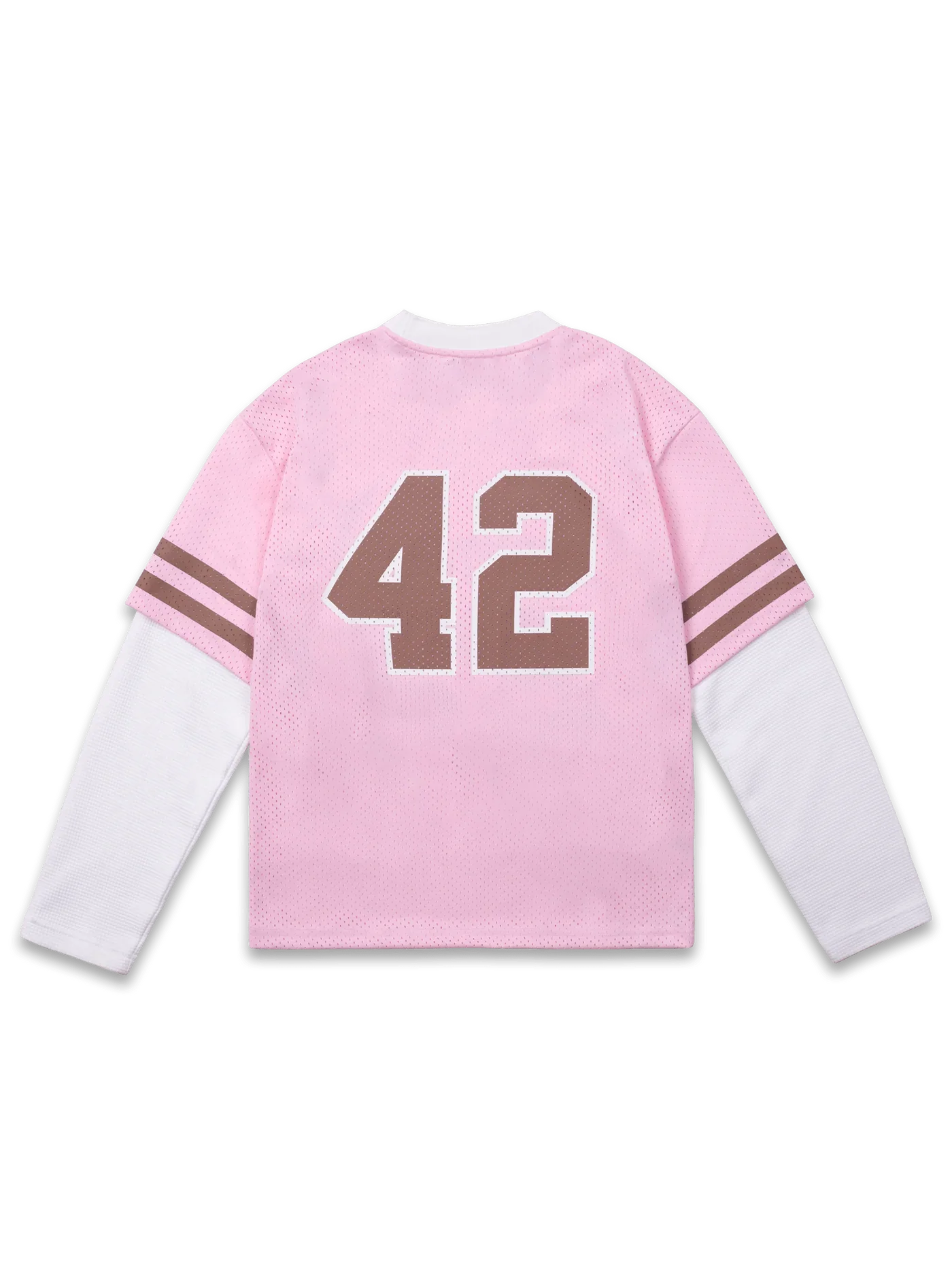REPUTATION MESH LAYERED JERSEY PINK