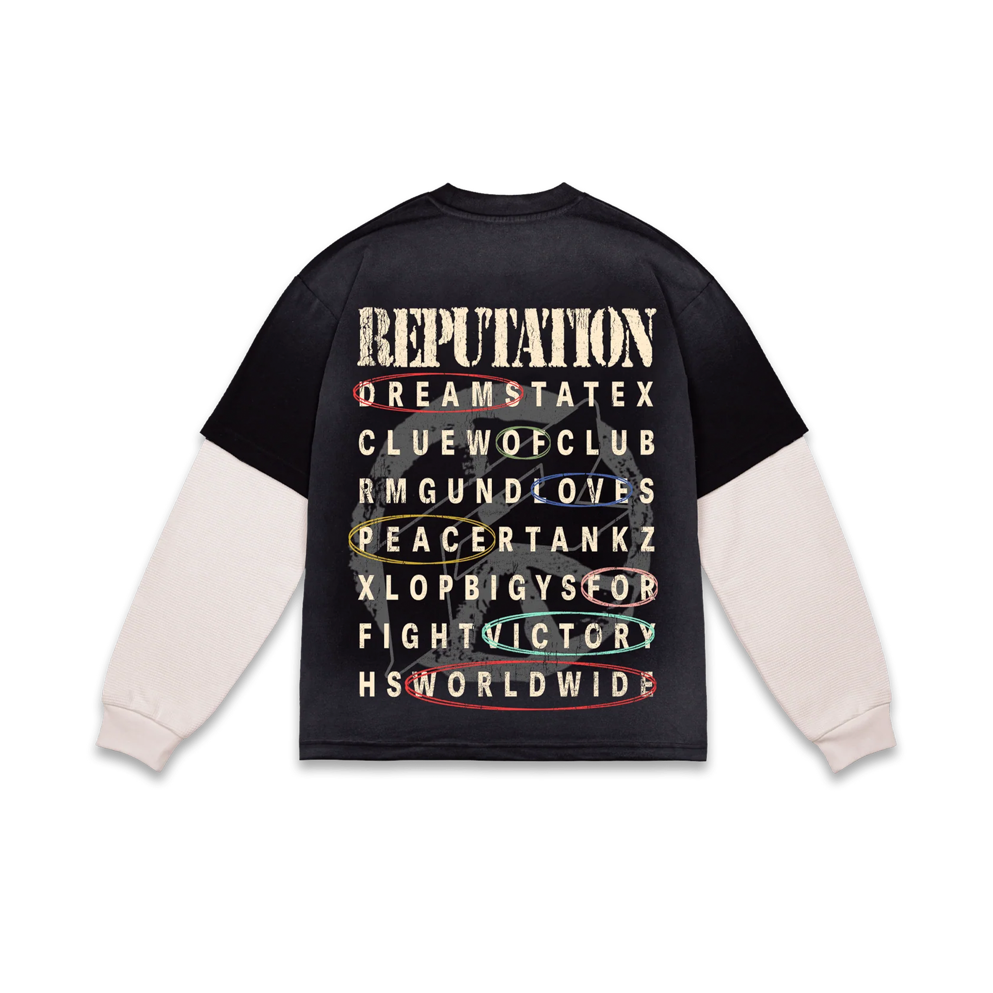 REPUTATION DEAD OPS DOUBLE LAYERED TEE