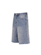 REPUTATION RHINESTONE SHORT BLUE