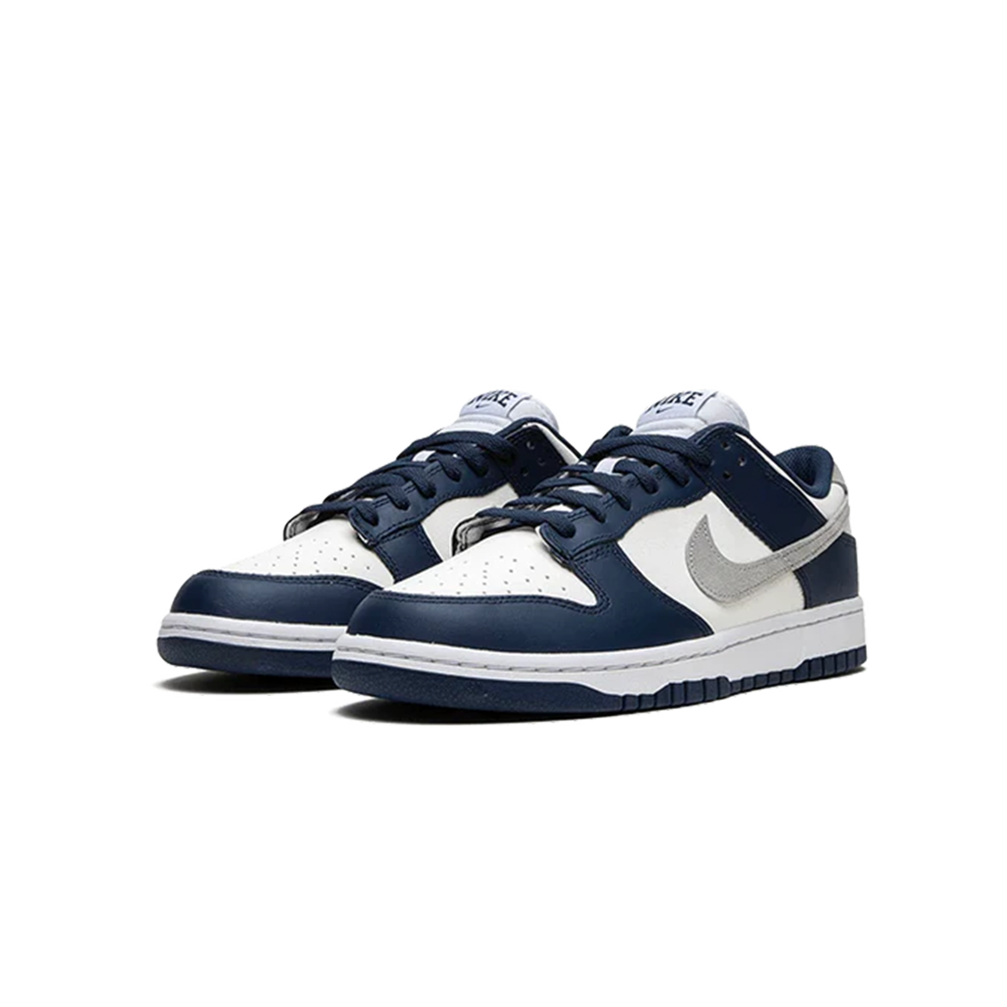 NIKE DUNK LOW SUMMIT WHITE MIDNIGHT NAVY