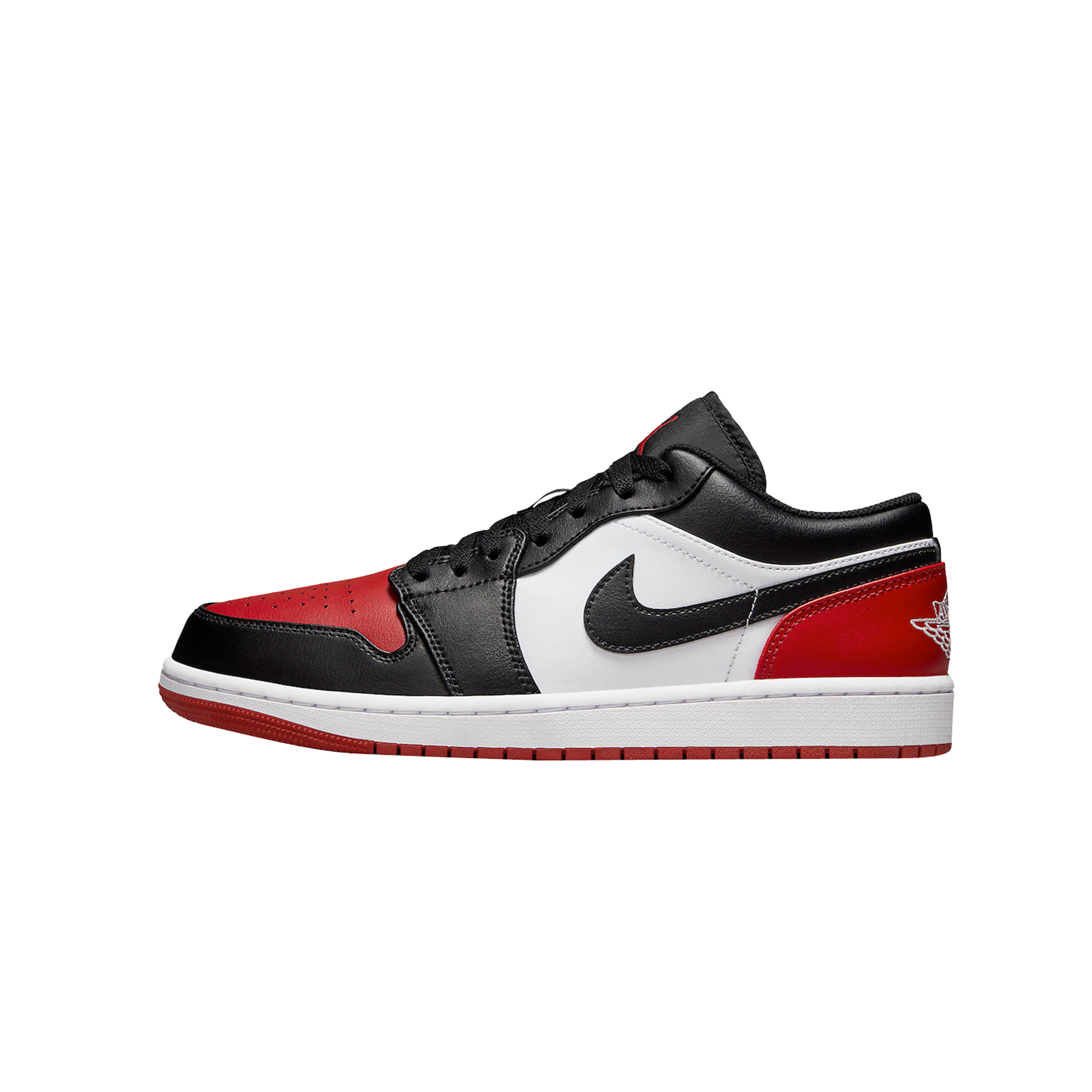 JORDAN 1 LOW BRED TOE