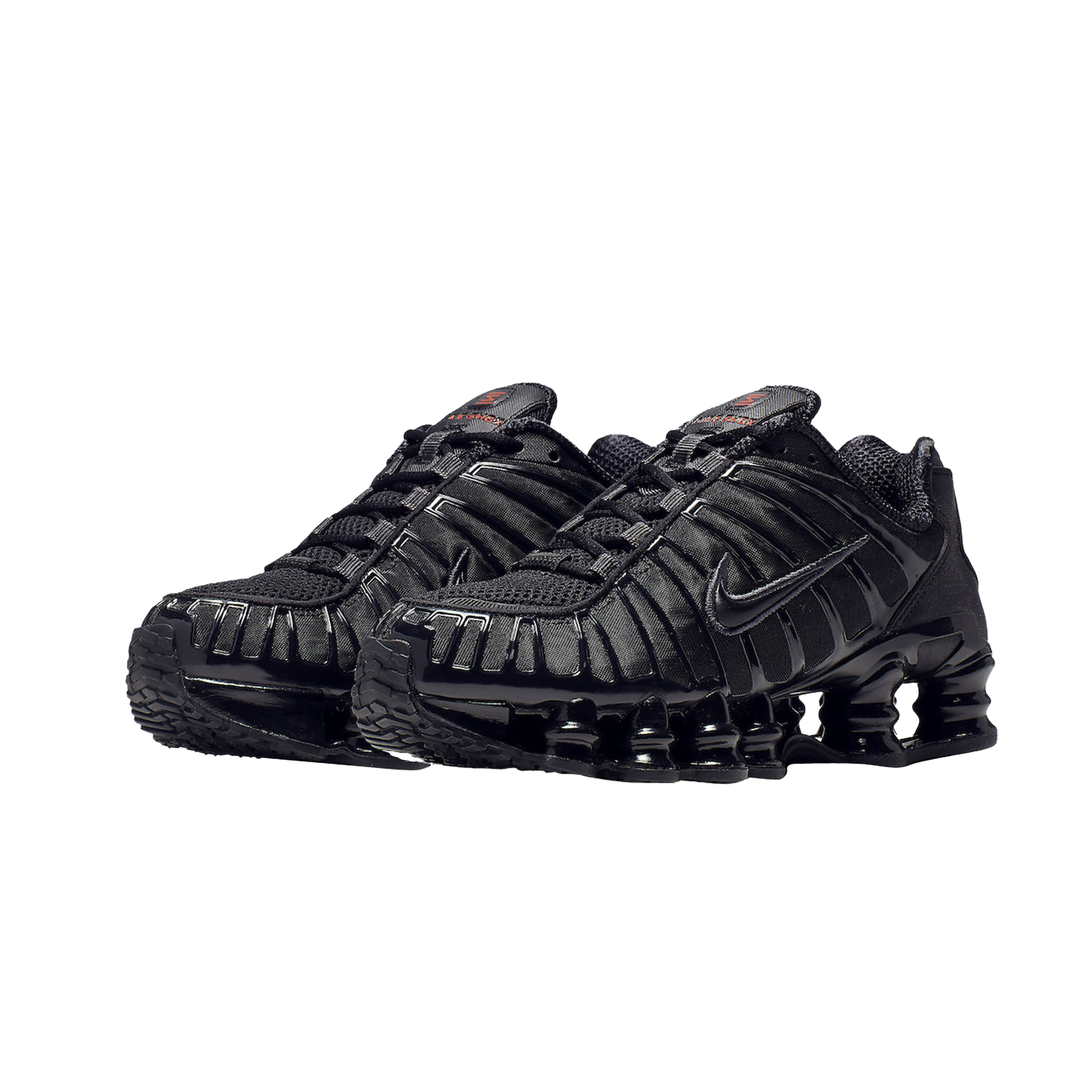 NIKE SHOX TL BLACK MAX ORANGE