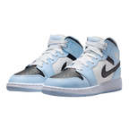 JORDAN 1 MID ICE BLUE