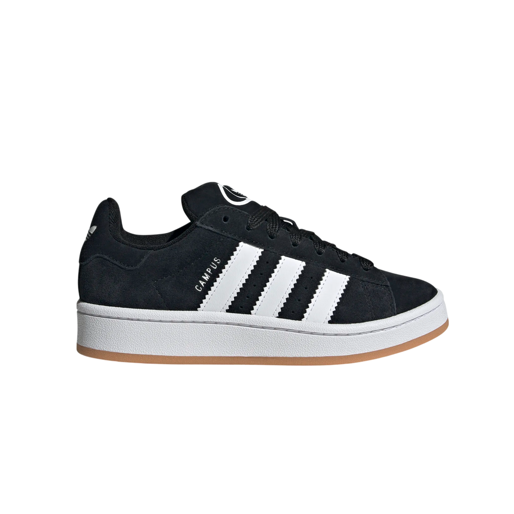 ADIDAS CAMPUS 00S BLACK WHITE GUM (KIDS)