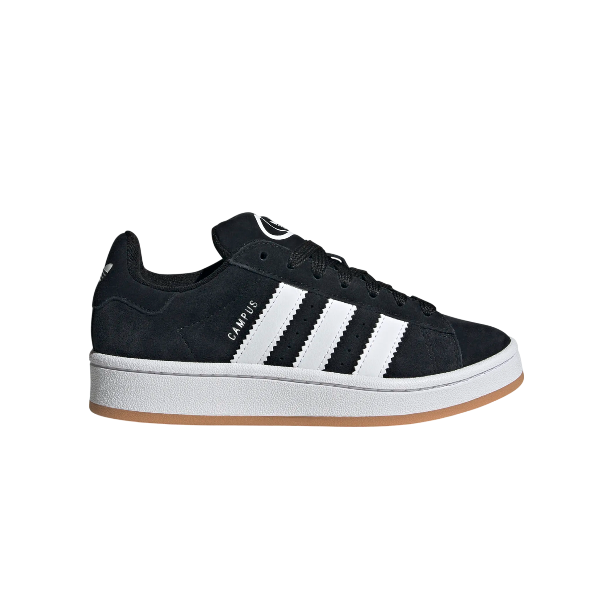 ADIDAS CAMPUS 00S BLACK WHITE GUM (KIDS)