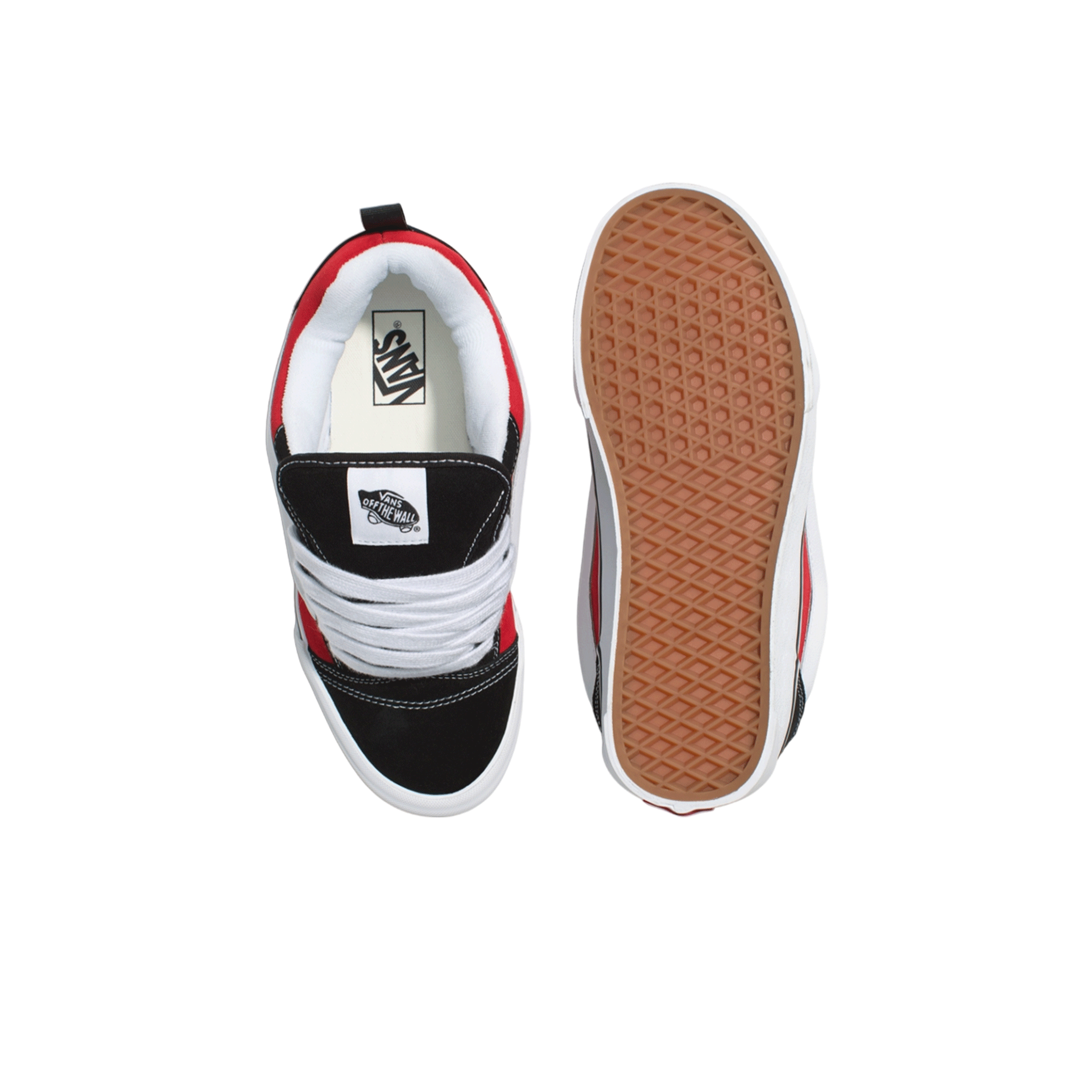 VANS KNU SKOOL BLACK RED