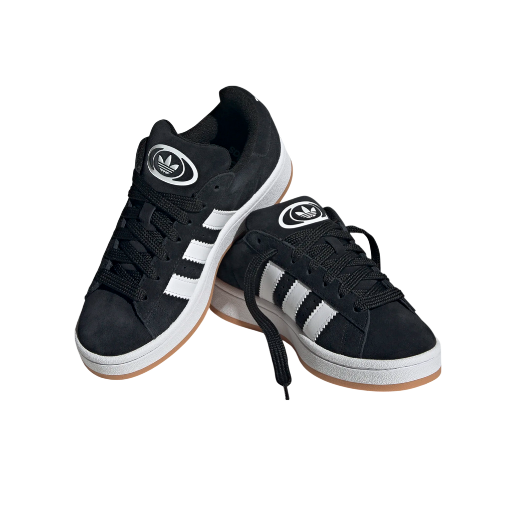 ADIDAS CAMPUS 00S BLACK WHITE GUM (KIDS)