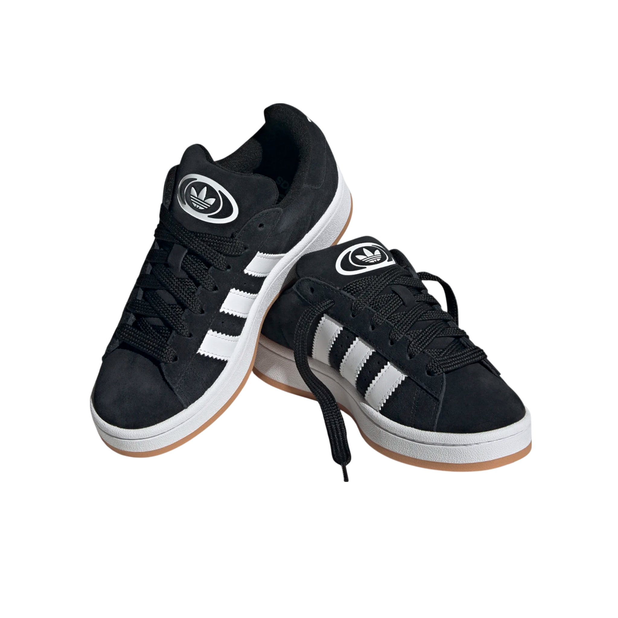 ADIDAS CAMPUS 00S BLACK WHITE GUM (KIDS)