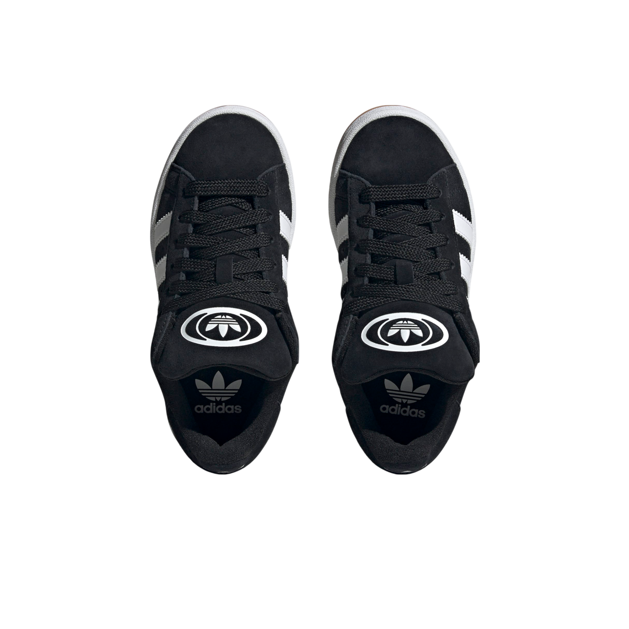 ADIDAS CAMPUS 00S BLACK WHITE GUM (KIDS)
