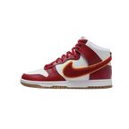 NIKE DUNK HIGH CHENILLE SWOOSH WHITE GYM RED