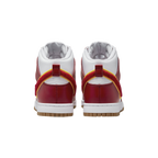 NIKE DUNK HIGH CHENILLE SWOOSH WHITE GYM RED