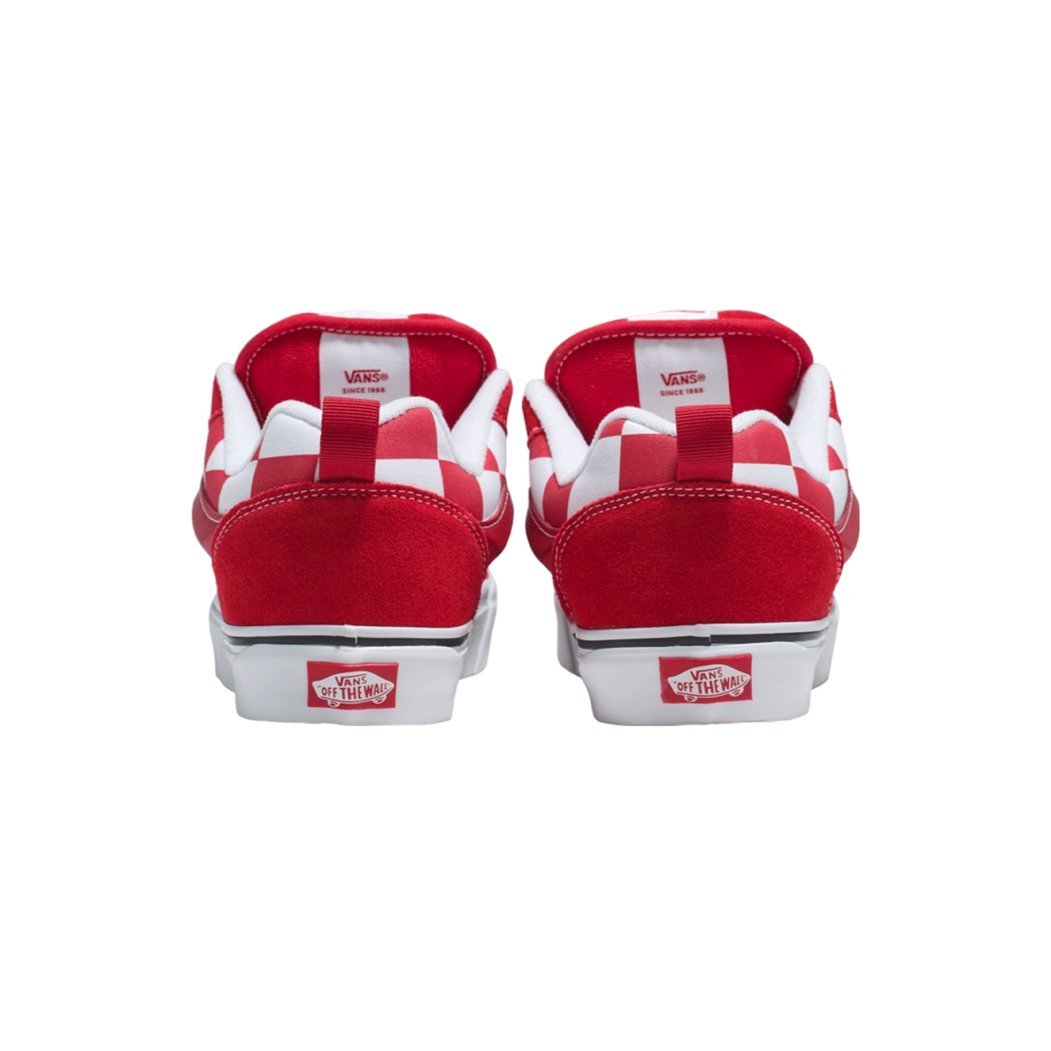 VANS KNU SKOOL MEGA CHECK RED