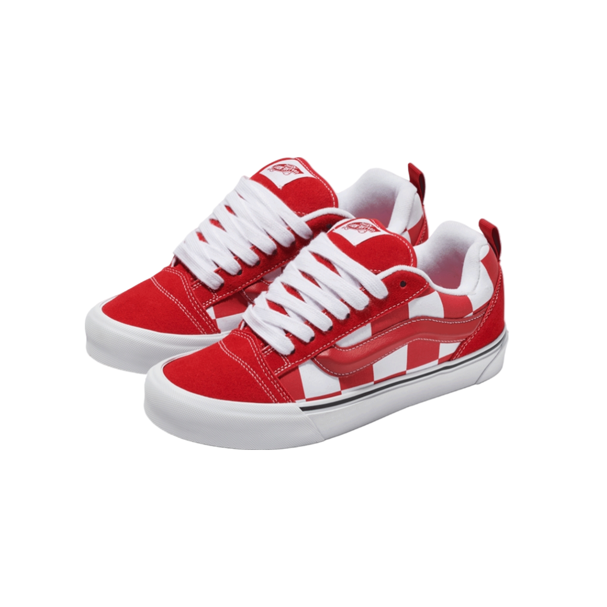 VANS KNU SKOOL MEGA CHECK RED