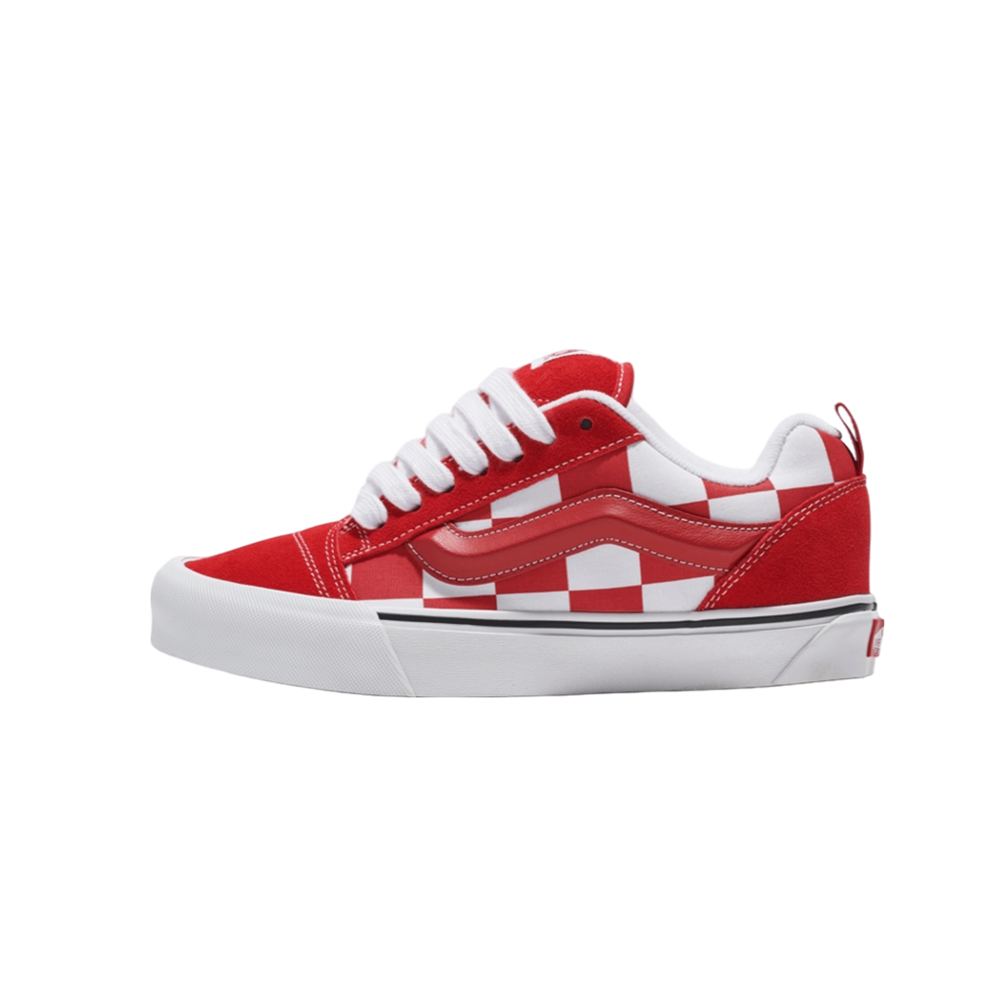 VANS KNU SKOOL MEGA CHECK RED