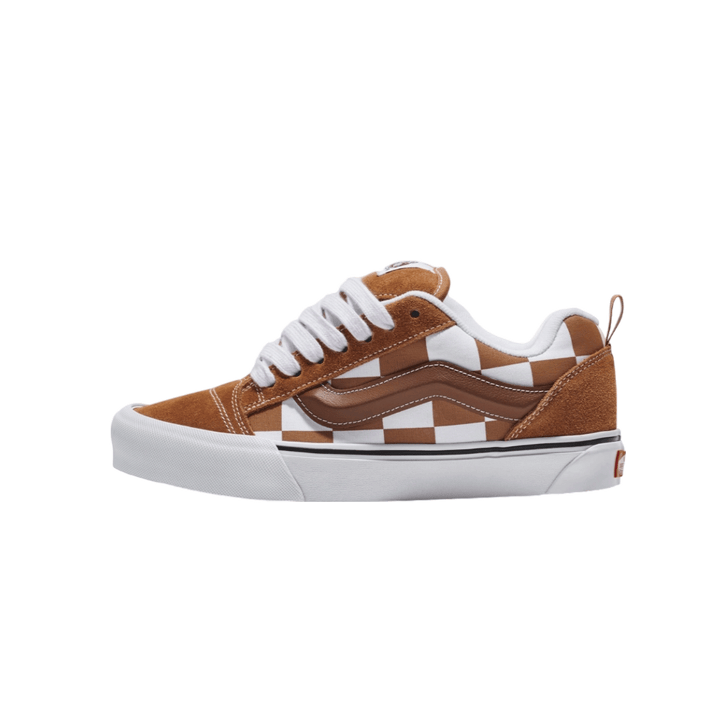 VANS KNU SKOOL MEGA CHECK BROWN