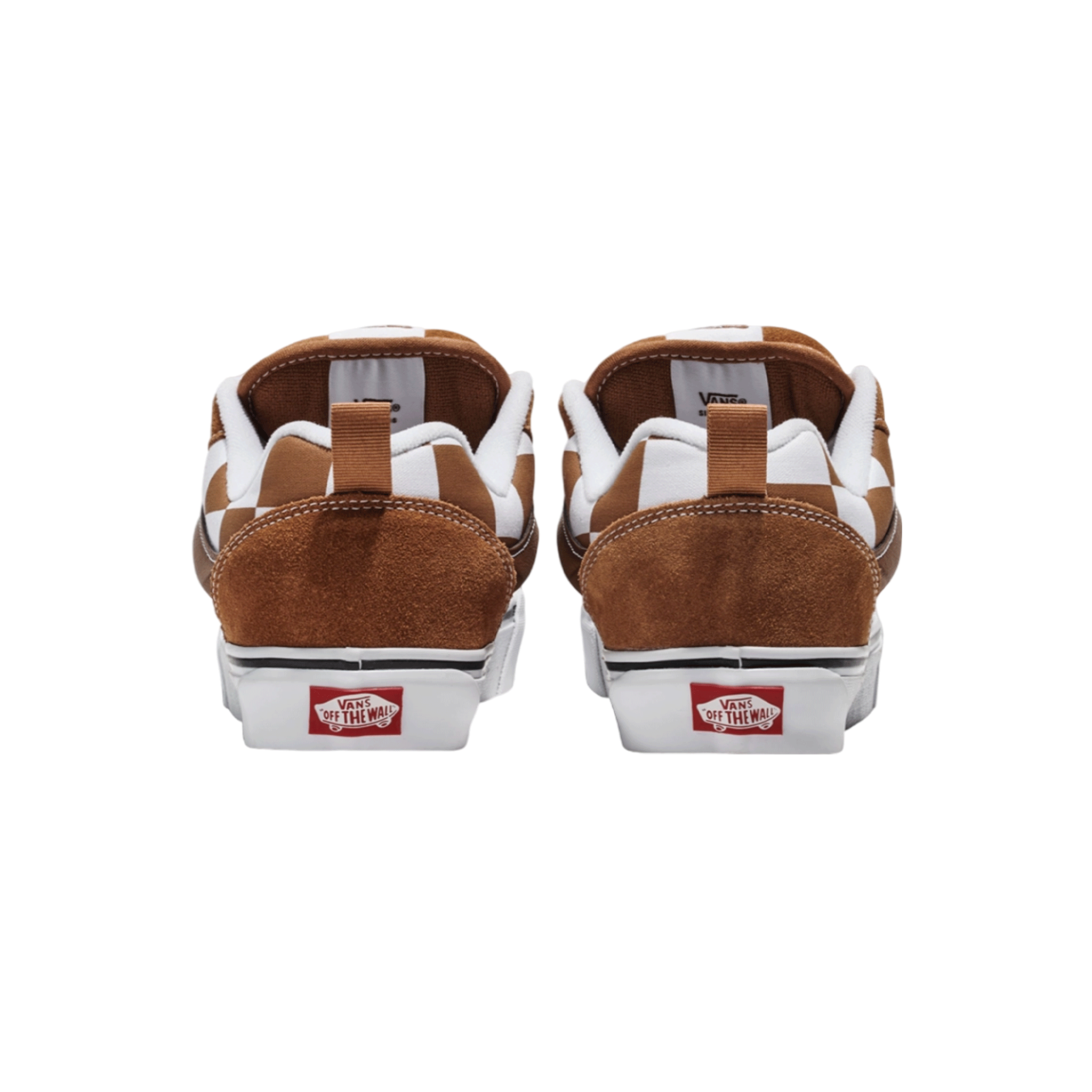 VANS KNU SKOOL MEGA CHECK BROWN